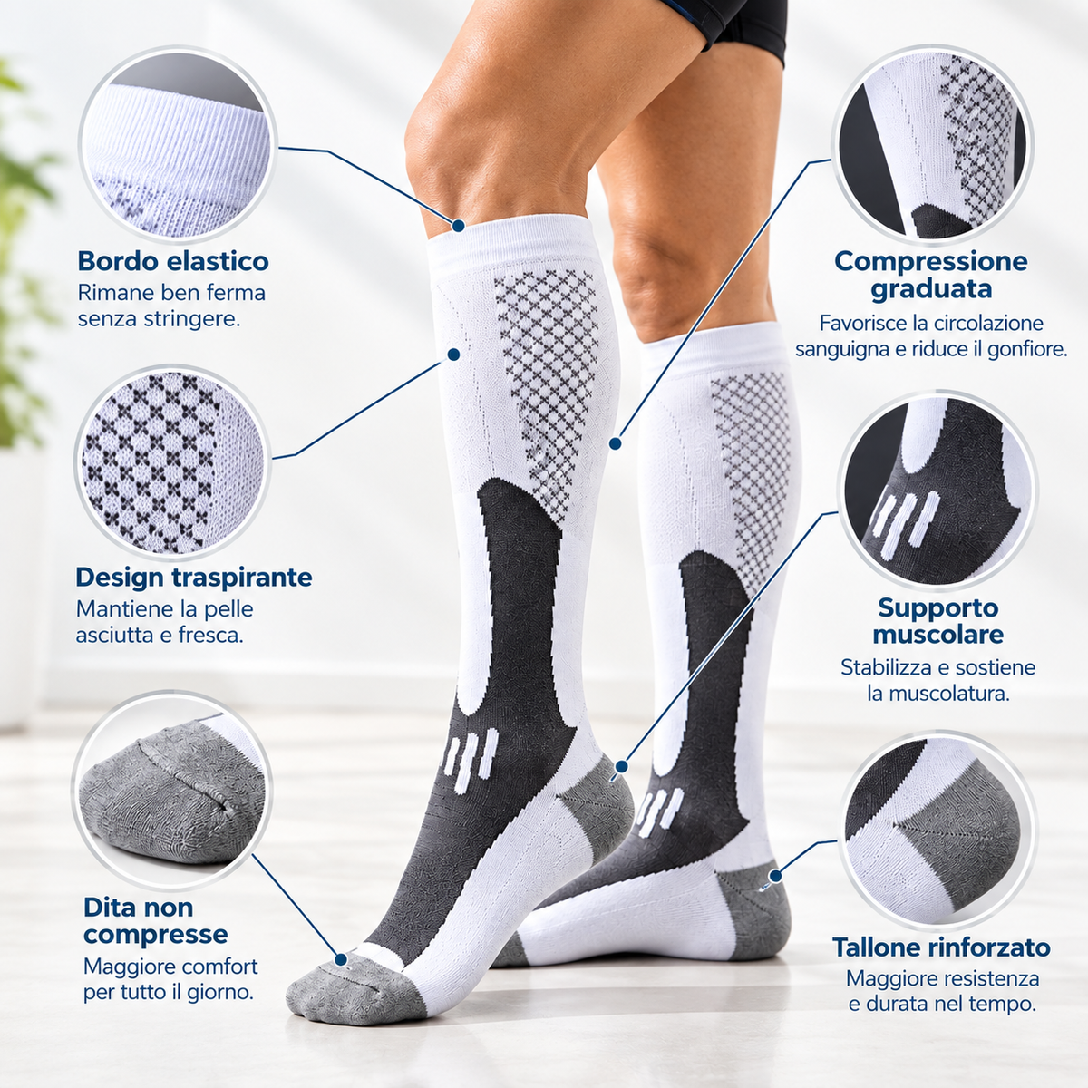 Calza a compressione